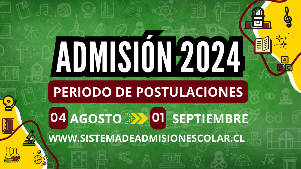 INICIO POSTULACIONES AÑO ESCOLAR 2024