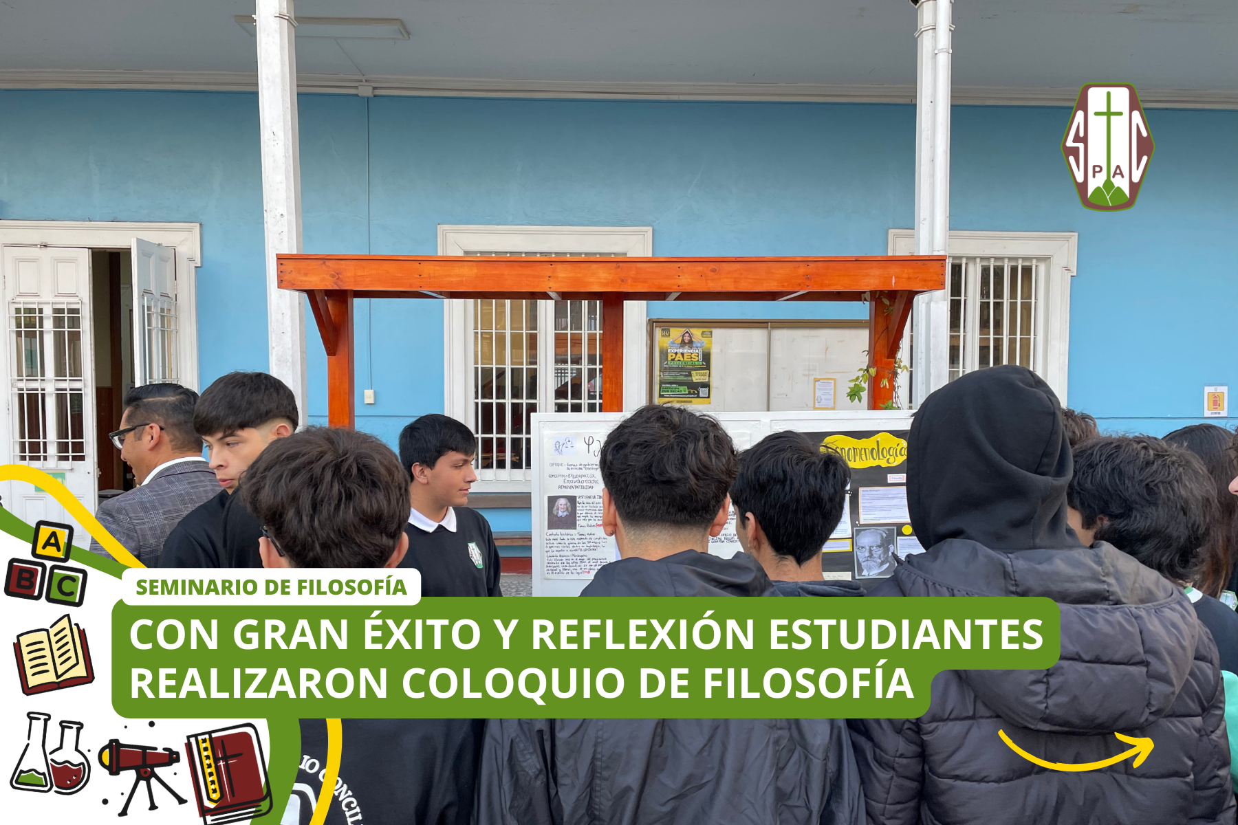 CON GRAN ÉXITO Y REFLEXIÓN ESTUDIANTES REALIZARON COLOQUIO DE FILOSOFÍA