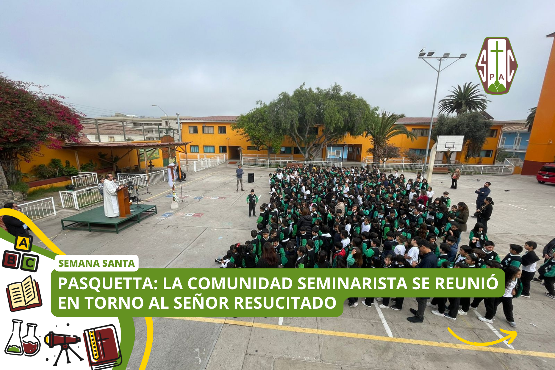PASQUETTA: LA COMUNIDAD SEMINARISTA SE REUNIÓ EN TORNO AL SEÑOR RESUCITADO