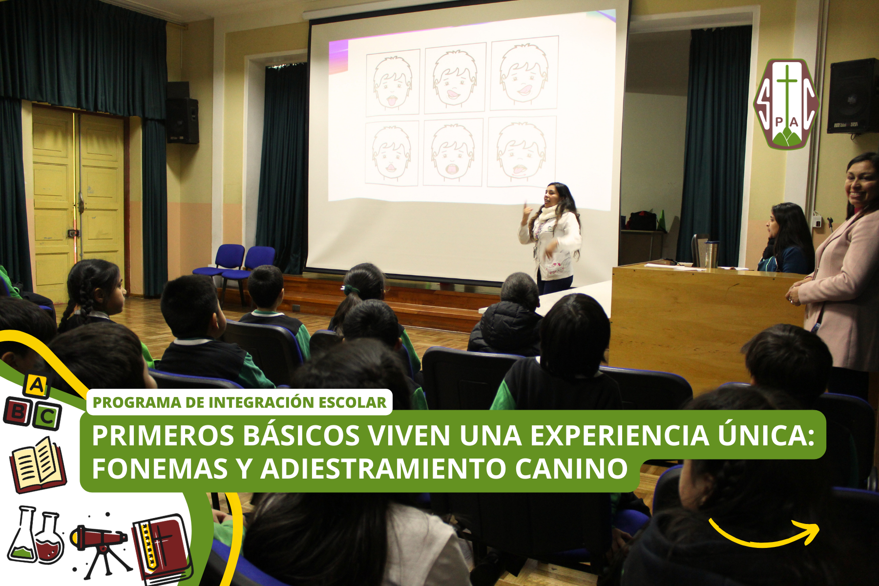 PRIMEROS BÁSICOS VIVEN UNA EXPERIENCIA ÚNICA: FONEMAS Y ADIESTRAMIENTO CANINO