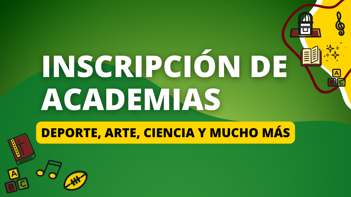 INSCRIPCIÓN ACADEMIAS 2025