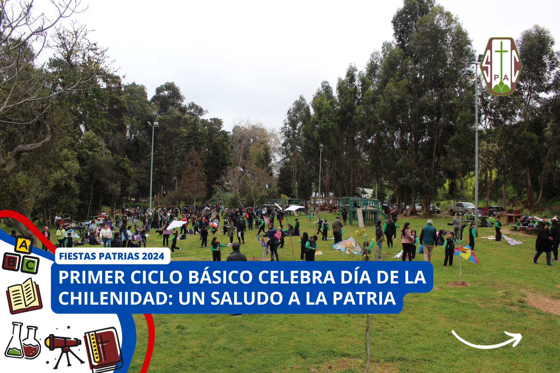 PRIMER CICLO BÁSICO CELEBRA DÍA DE LA CHILENIDAD UN SALUDO A LA PATRIA