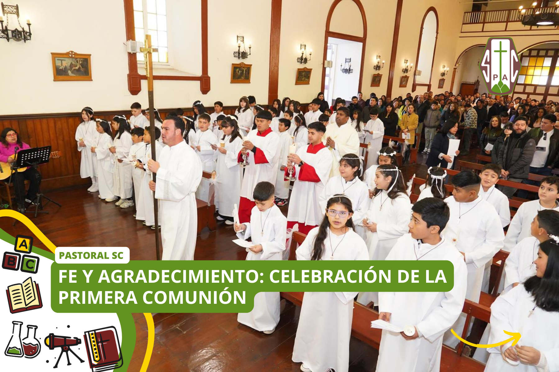 FE Y AGRADECIMIENTO: CELEBRACIÓN DE LA PRIMERA COMUNIÓN