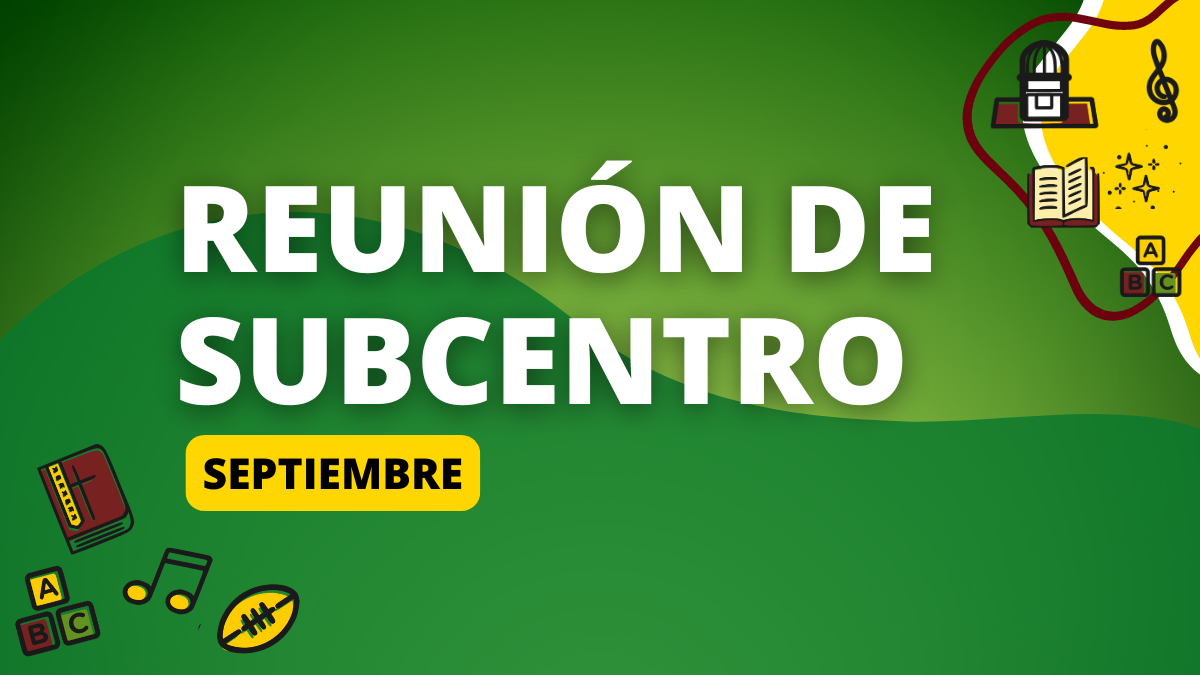 REUNIÓN SUBCENTRO SEPTIEMBRE 2024