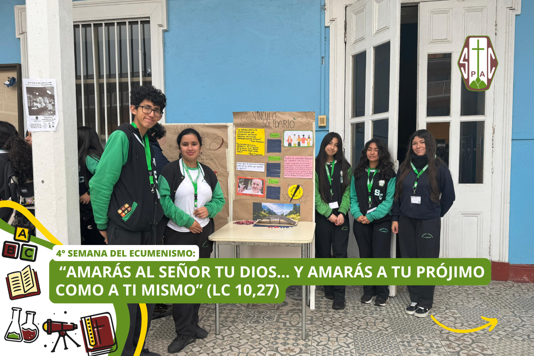 4° SEMANA DEL ECUMENISMO: “Amarás al Señor tu Dios… y amarás a tu prójimo como a ti mismo” (Lc 10,27)