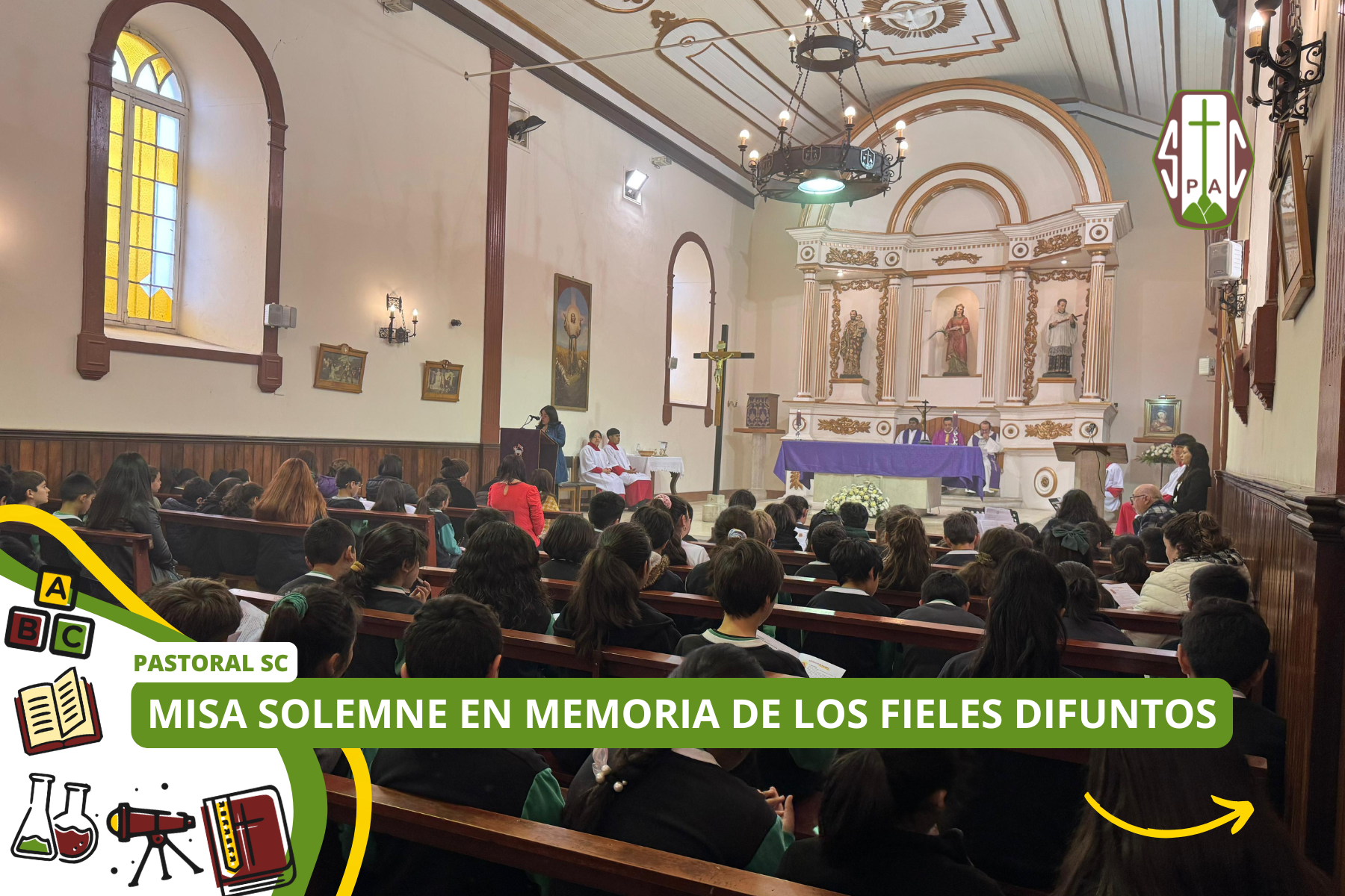 MISA SOLEMNE EN MEMORIA DE LOS FIELES DIFUNTOS