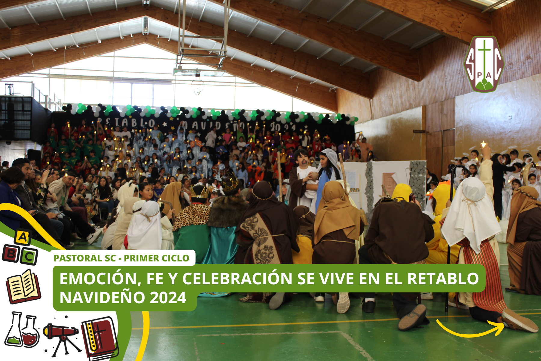 VIDEO + FOTOS: EMOCIÓN, FE Y CELEBRACIÓN SE VIVE EN EL RETABLO NAVIDEÑO 2024