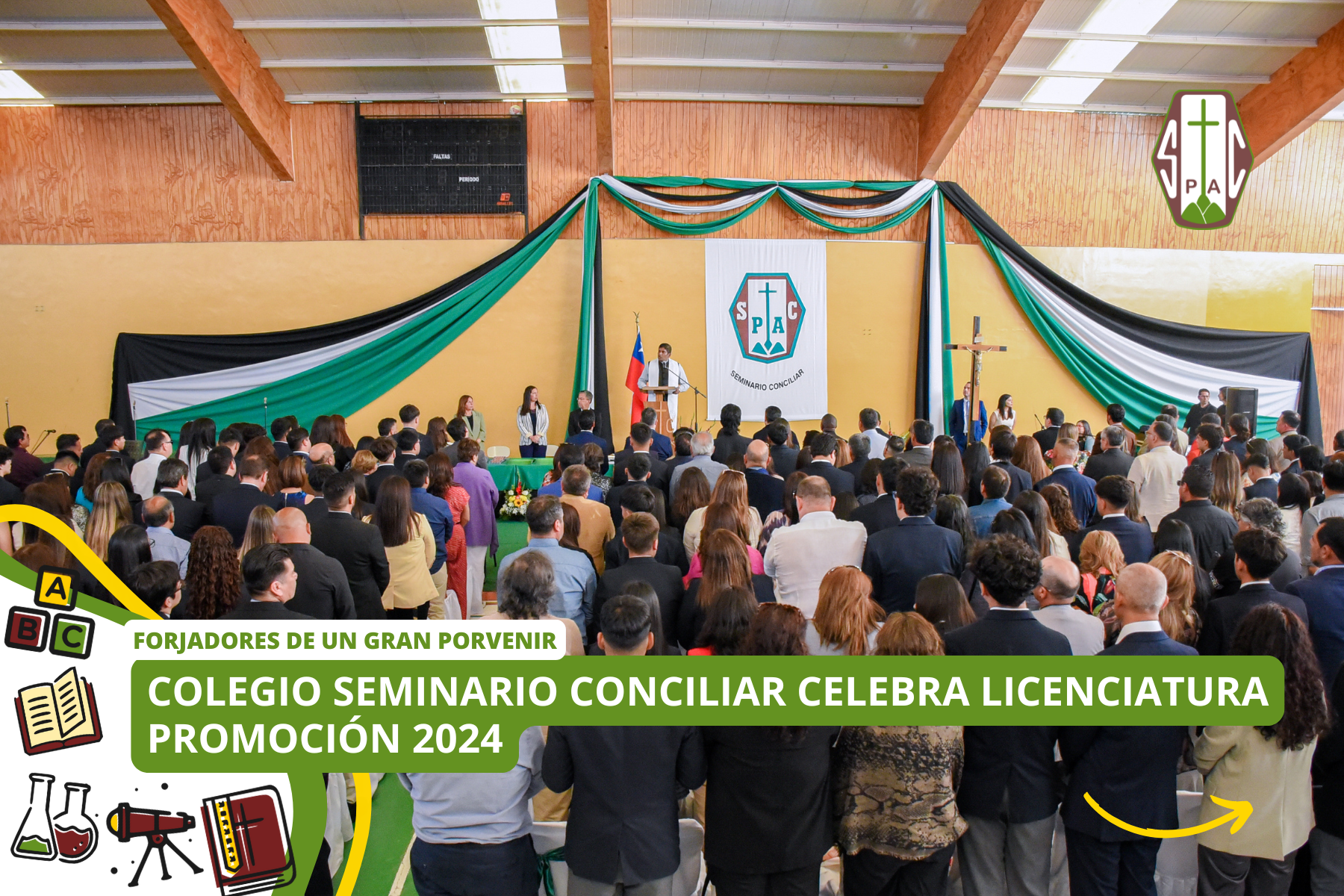 COLEGIO SEMINARIO CONCILIAR CELEBRA LICENCIATURA PROMOCIÓN 2024