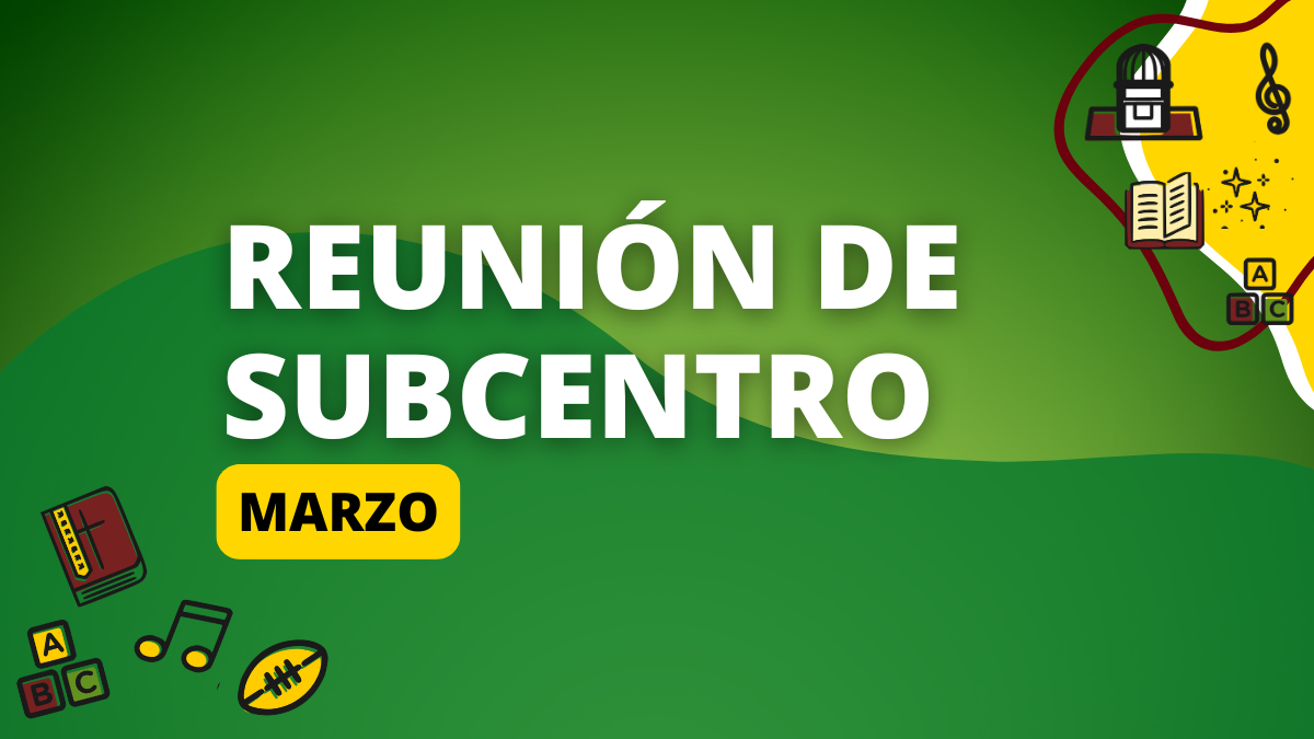 REUNIÓN SUBCENTRO MARZO 2025
