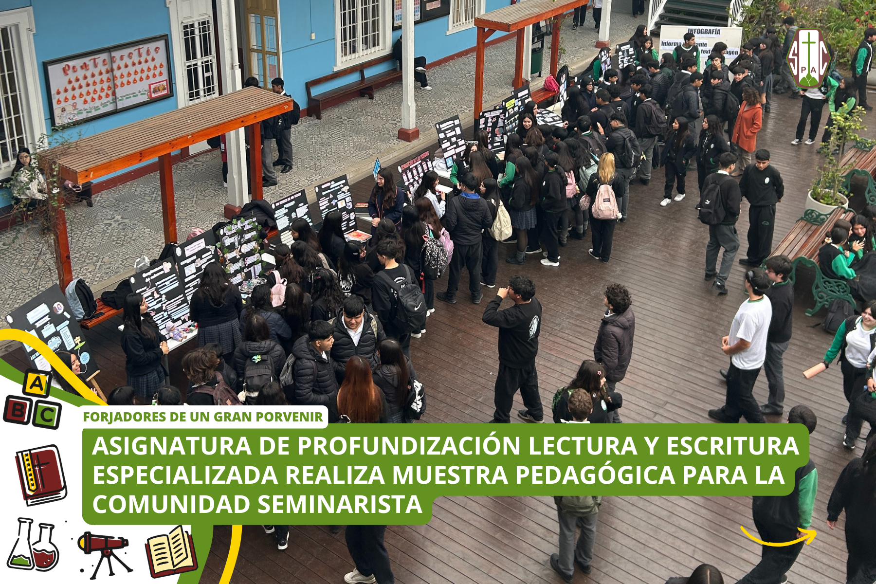 ASIGNATURA DE PROFUNDIZACIÓN LECTURA Y ESCRITURA ESPECIALIZADA REALIZA MUESTRA PEDAGÓGICA PARA LA COMUNIDAD SEMINARISTA