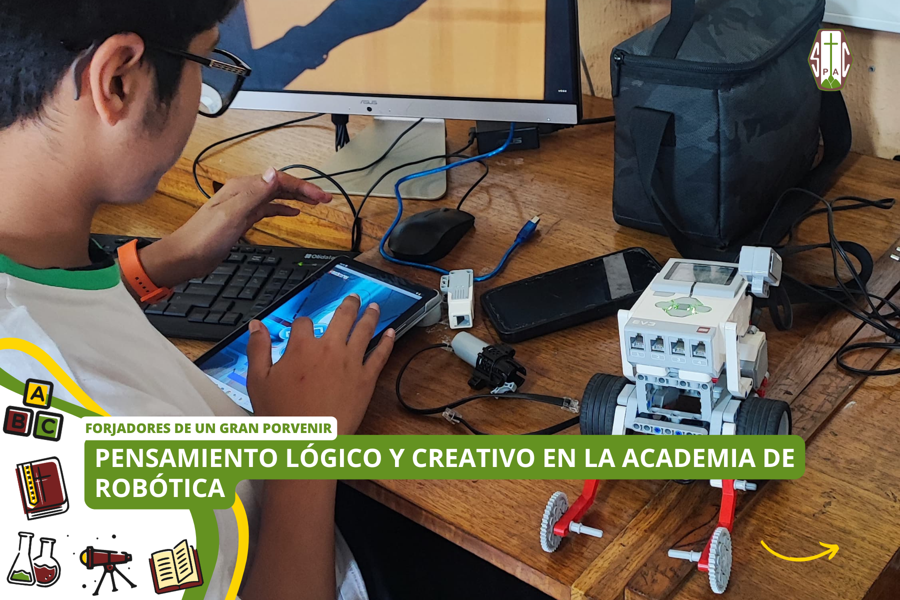 PENSAMIENTO LÓGICO Y CREATIVO EN LA ACADEMIA DE ROBÓTICA