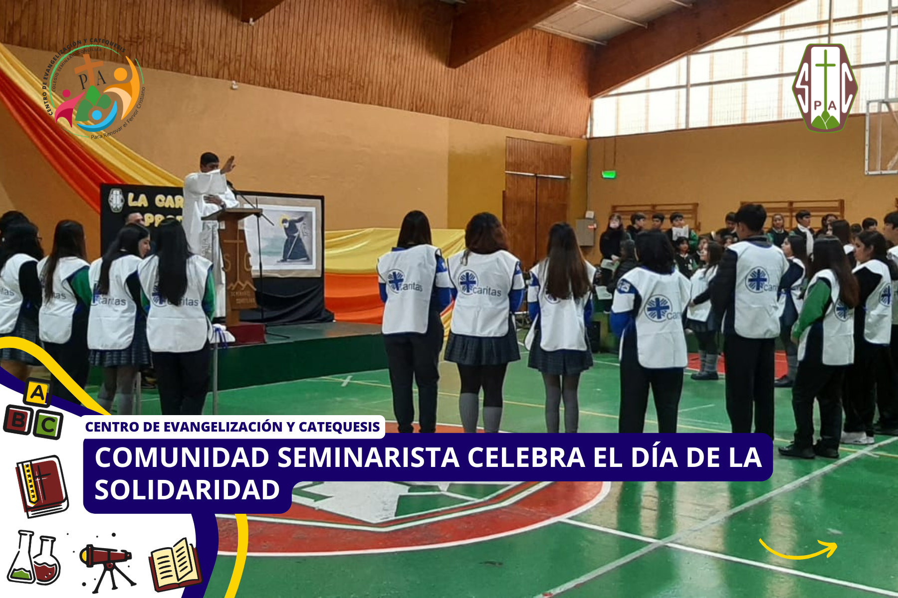 COMUNIDAD SEMINARISTA CELEBRA EL DÍA DE LA SOLIDARIDAD