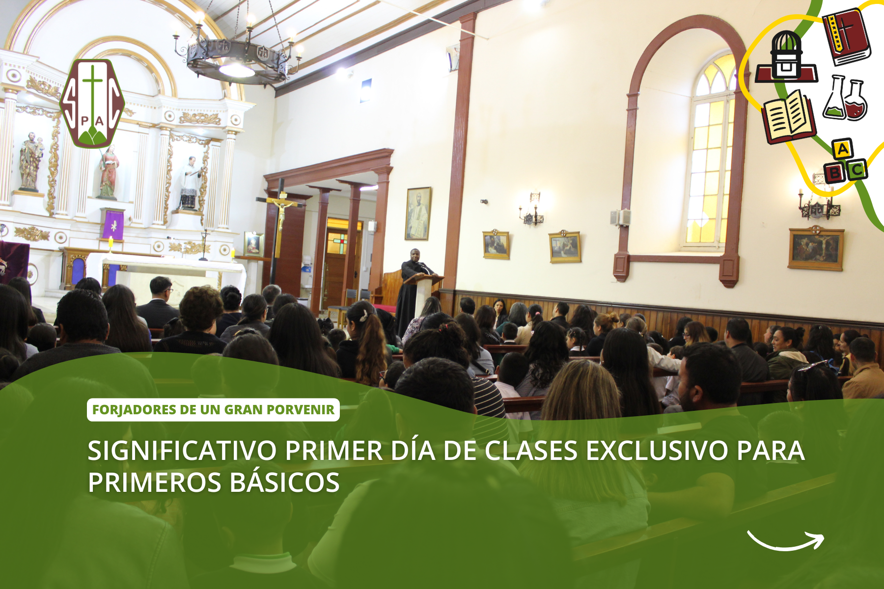 SIGNIFICATIVO PRIMER DÍA DE CLASES EXCLUSIVO PARA PRIMEROS BÁSICOS