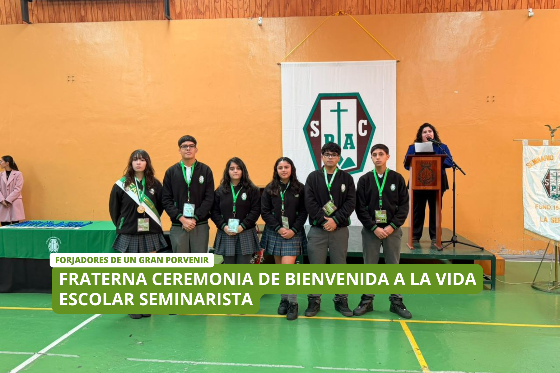 COMUNIDAD SEMINARISTA REALIZA INVESTIDURA DEL CENTRO DE ESTUDIANTES Y CONSEJO DE PRESIDENTES 2026