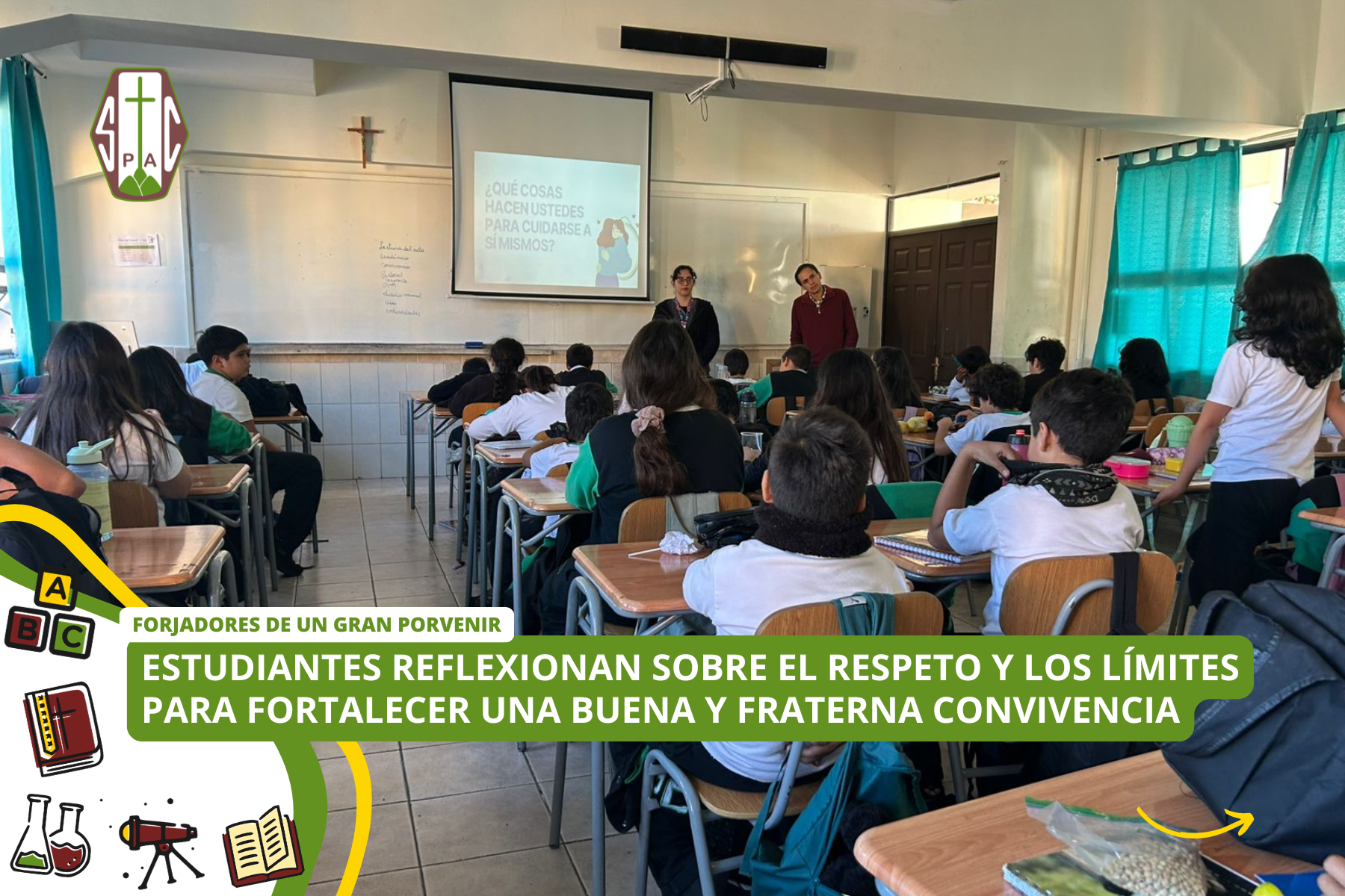 ESTUDIANTES REFLEXIONAN SOBRE EL RESPETO Y LOS LÍMITES PARA FORTALECER UNA BUENA Y FRATERNA CONVIVENCIA